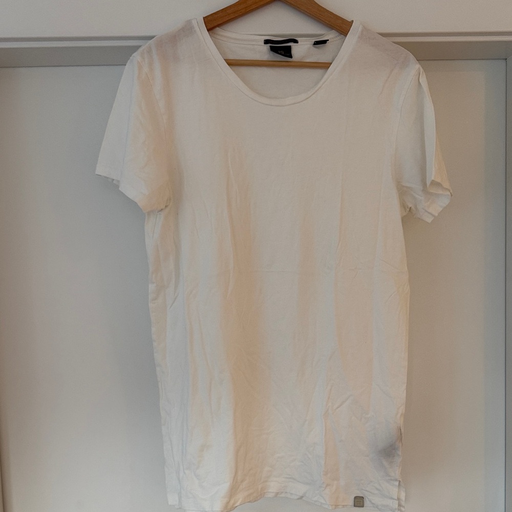 Scotch & Soda White Short Sleeve Tee